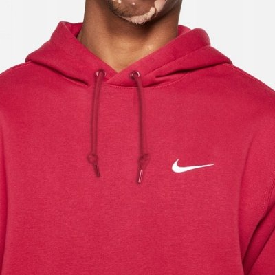 Nike bluza męska kangurka bordowa z kapturem