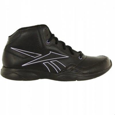 Buty damskie Reebok sneakersy sportowe czarne za kostkę