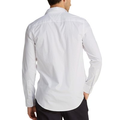 Koszula biała Tommy Hilfiger Slim Fit męska logo