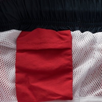 Spodenki Ralph Lauren szorty męskie czerwone małe logo