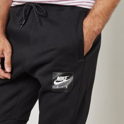  Nike Air komplet dresowy bawełniany męski spodnie bluza z kapturem czarny