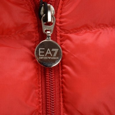 Kurtka damska Emporio Armani EA7 czerwona jesienna przejściowa