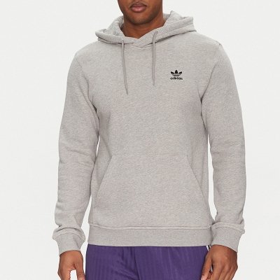 Adidas Originals bluza kangurka z kapturem szara męska