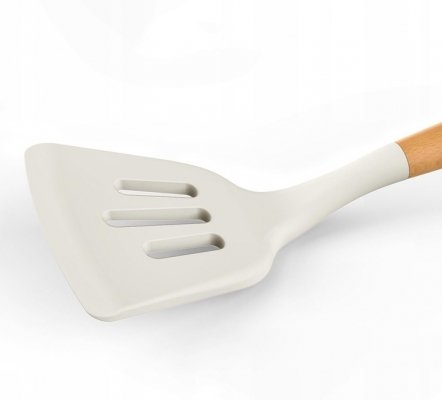 Zestaw 12 silikonowych akcesoriów kuchennych przybory kuchenne biały