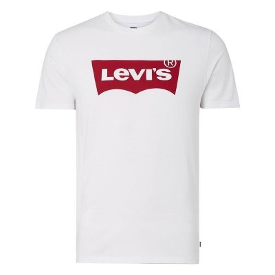 T-shirt męski koszulka Levi's Levis biały bawełniana małe logo