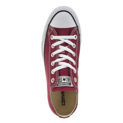 Converse klasyczne niskie trampki buty damskie bordowe