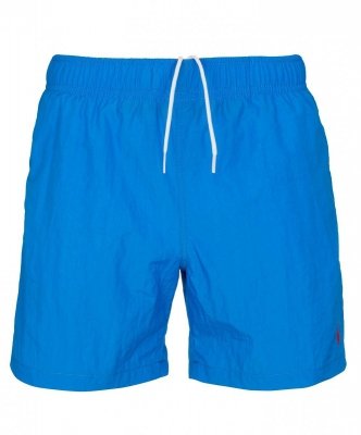 Spodenki Ralph Lauren szorty męskie niebieskie małe logo