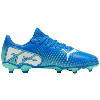 Buty korki Puma do gry na trawie i orliku niebieskie
