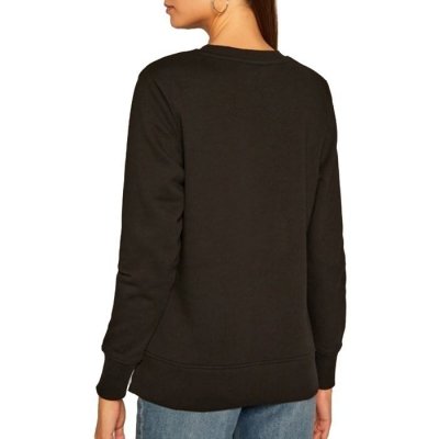 Bluza Tommy Hilfiger damska duże logo czarna 