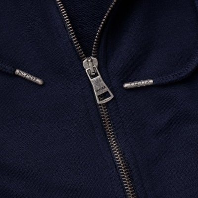 Tommy Hilfiger komplet dresowy granatowy damski spodnie bluza rozpinana z kapturem 