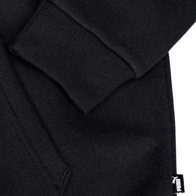 Puma bluza męska rozpinana czarna dresowa bawełniana