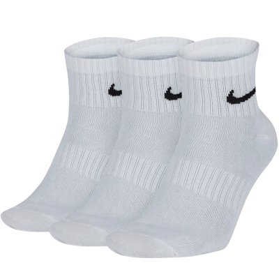 Nike DRI-FIT skarpety 3 pary długie wysokie białe DRI-FIT