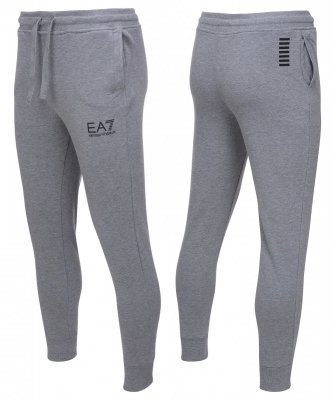 Spodnie męskie Emporio Armani EA7 szare dresowe