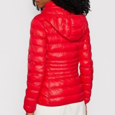 Kurtka damska Emporio Armani EA7 czerwona wiosenna przejściowa