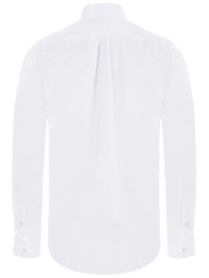 Koszula Slim Fit męska Ralph Lauren biała bawełniana