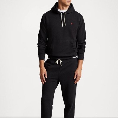Bluza męska Ralph Lauren z kapturem bawełniana czarna