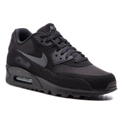 Buty sneakersy Nike Air Max 90 męskie czarne sportowe