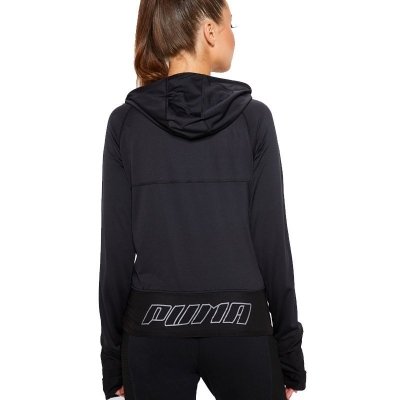 Puma bluza damska rozpinana czarna Fitness