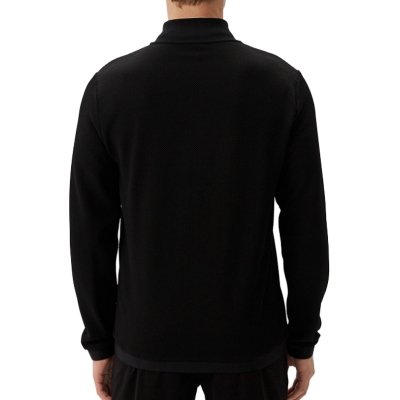 Bluza Emporio Armani EA7 męska czarna ze stójką rozpinana