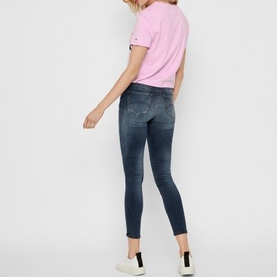 T-shirt Tommy Jeans koszulka bluzka damska różowa duże logo