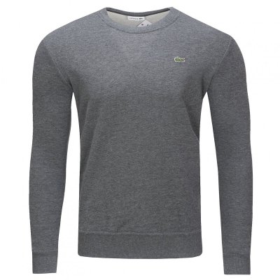 Bluza męska Lacoste szara bawełniana wkładana przez głowę