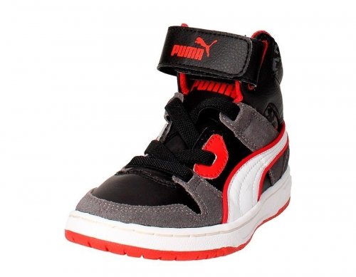Buty Puma dziecięce sportowe czarne szare 