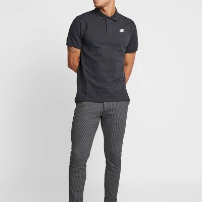 Nike polówka koszulka polo czarna męska