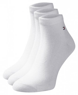 Tommy Hilfiger skarpety 3 pary za kostkę białe