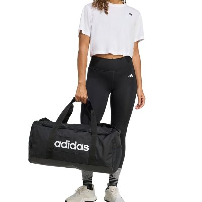 Torba na ramię Adidas czarna sportowa na siłownię