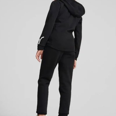 Puma komplet dres dziecięcy bawełniany czarny 
