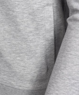 Bluza męska Hugo Boss szara rozpinana z kapturem bawełniana