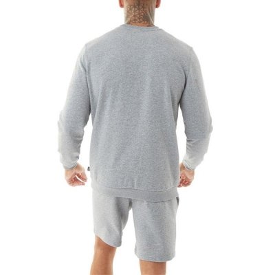 Puma komplet dresowy bawełniany męski spodenki bluza szary