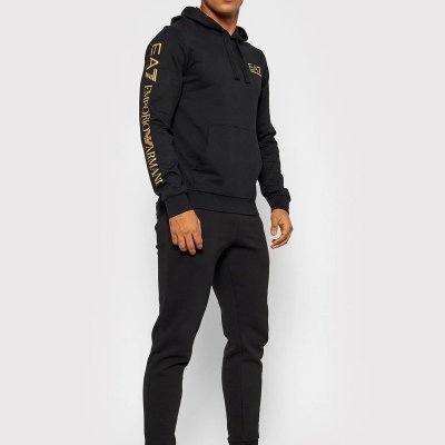 Bluza Emporio Armani EA7 męska kangurka z kapturem