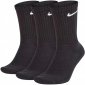 Nike skarpety skarpetki długie wysokie czarne 3 pary 