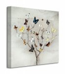 Obraz do salonu - Tree Of Butterflies