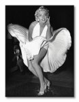 Obraz na płótnie - Marilyn Monroe (Seven Year Itch) - 30x40 cm