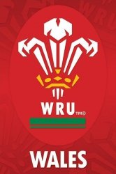 Wales R.U (Crest) - plakat