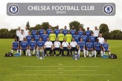Chelsea Team Photo - plakat