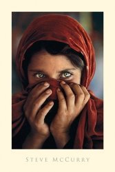 Afghan Girl (Steve McCurry) - plakat