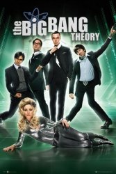 The Big Bang Theory Green Group - plakat
