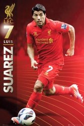 Liverpool Suarez 12/13 - plakat