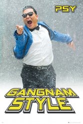 Psy Gangnam Snow - plakat