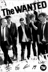 The Wanted (B&amp;W) - plakat