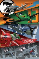 Planes / Samoloty (Colours And Numbers) - plakat