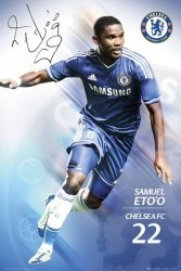 Chelsea Samuel Eto&#039;O 13/14 - plakat