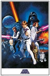 Star Wars Gwiezdne Wojny - Nowa Nadzieja - plakat