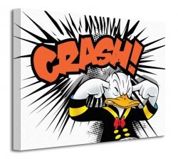 Donald Duck (Crash) - Obraz na płótnie