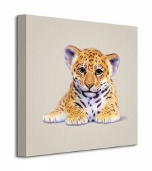 Obraz dla dzieci - Mały Jaguar - 40x40 cm