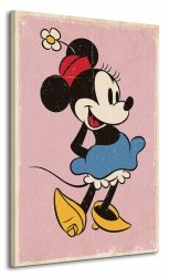 Obraz na płótnie - Minnie Mouse (Retro)