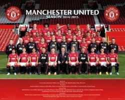 Manchester United Zdjęcie Drużynowe 14/15 - plakat
